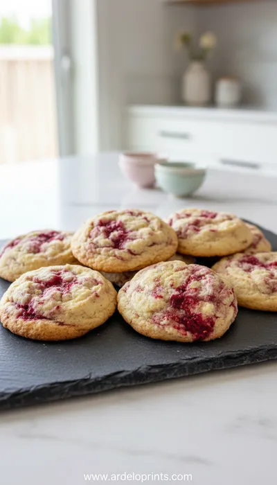 Raspberry Lemon Cookies