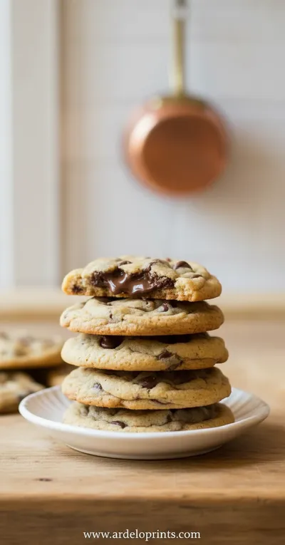 Soft and Chewy Chocolate Chip Cookies