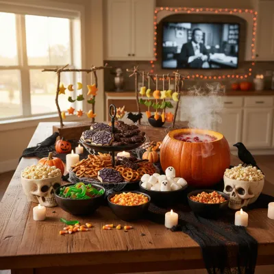 Spooky Halloween Movie Night Snacks