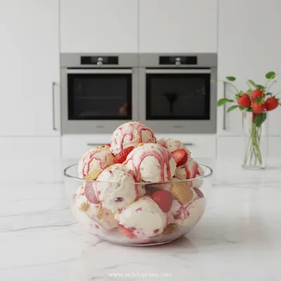 Strawberry Shortcake Ice Cream