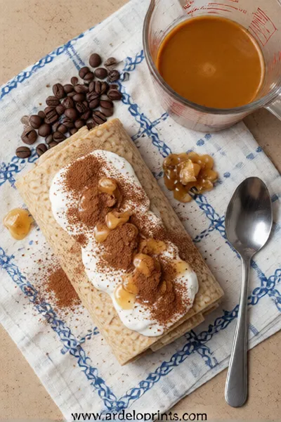Tiramisu Overnight Oats - ingredients preparation