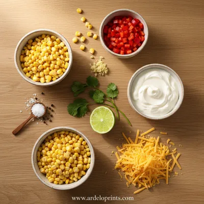 Traditional Corn Dip – Easy Recipe - cooking process