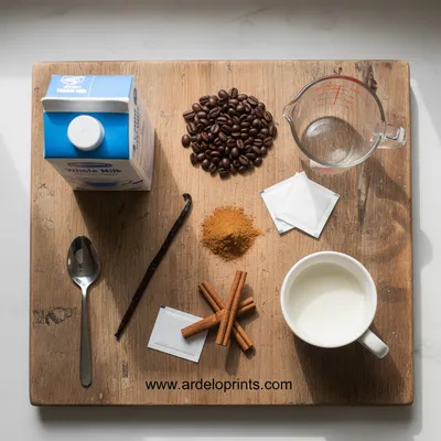 Vanilla Cinnamon Latte Recipe – Cozy Home Coffee - cooking process