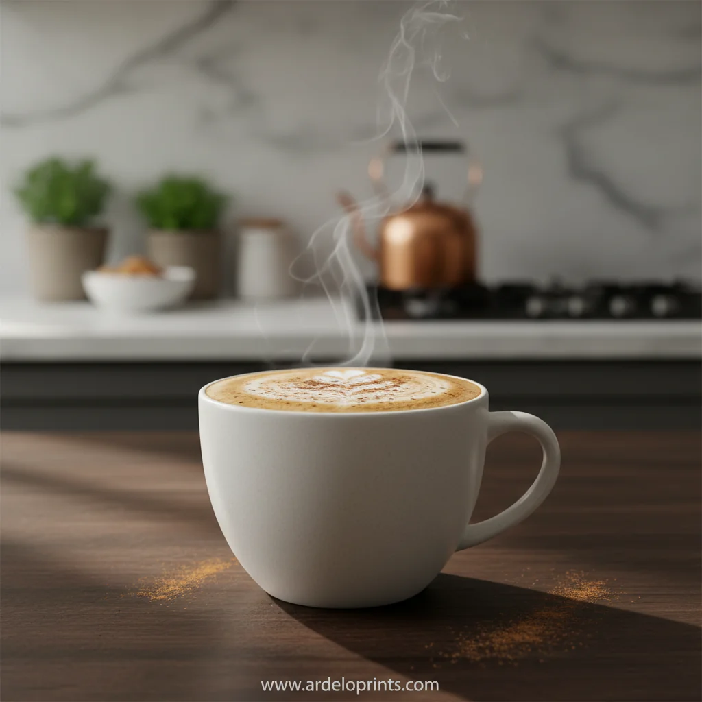 Vanilla Cinnamon Latte Recipe – Cozy Home Coffee - feature image