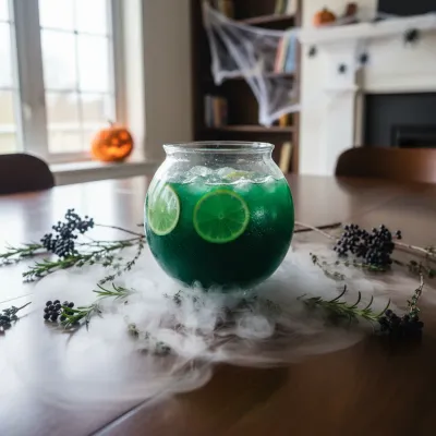 Witch's Potion Punch: Magical Halloween Drink Recipe